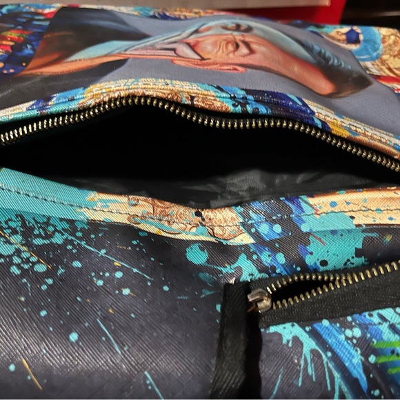 Artistic Multicolor Men's Backpack - Picture 5 of 14